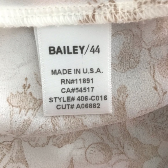Bailey 44 Sleeveless Botanical Floral Print Layered Top with Coordinating Prints - Picture 3 of 8